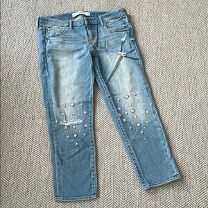 Abercrombie & Fitch crop Jeans
